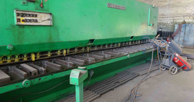 HYDRAULIC SHEAR MACHINE SCHARRINGHAUSEN HSTO 10/6100