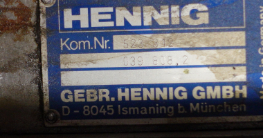 Horizontal Drilling and Milling machine
